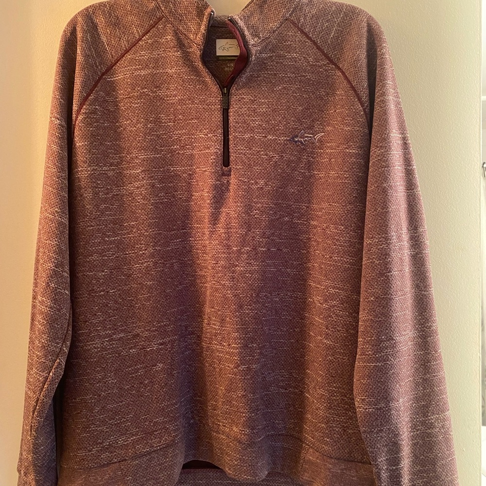 Greg Norman Collection Men's Zip-Up Sweater in Purple